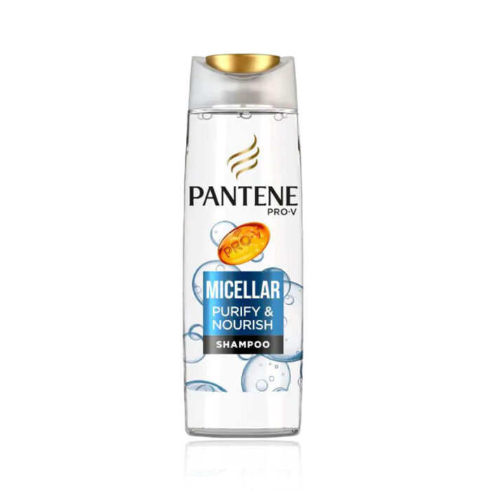 pantene pro v nutrients micellar cleanse nourish shampoo