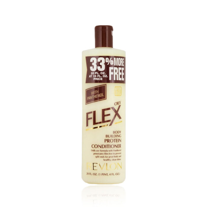 revlon flex oily body building protein conditioner with panthenol