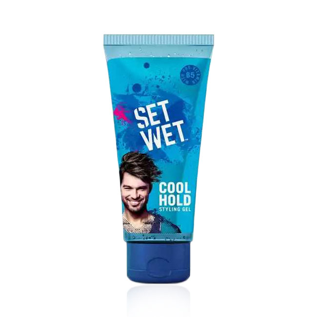 set wet hair gel cool hold styling
