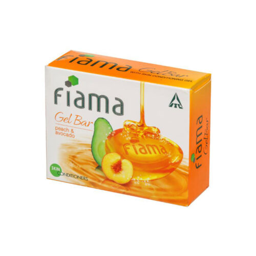 fiama gel bar peach avocado with skin conditioners soap 1
