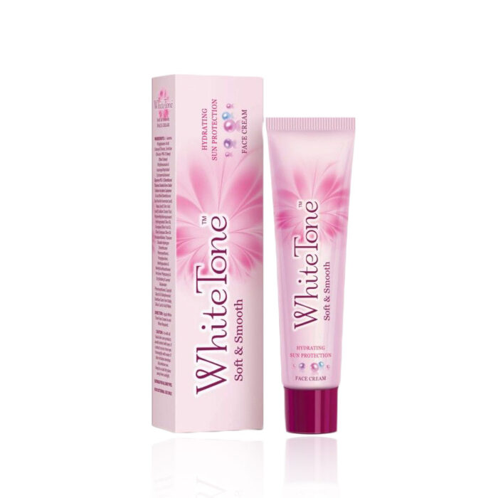 white tone soft smooth hydrating sun protection face Cream