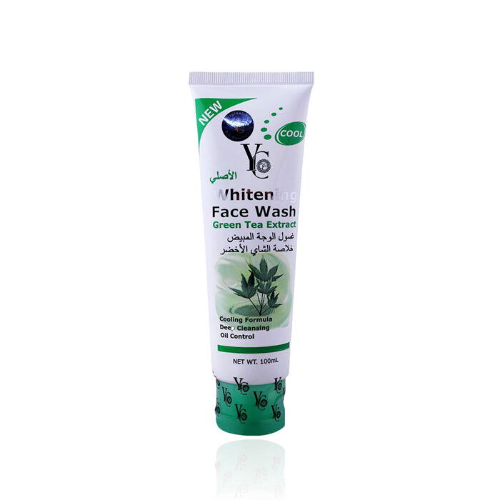 yc whitening face wash green tea extract 01