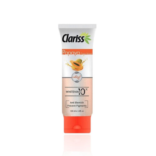 clariss papaya whitening 10x anti blemishprevent reduction face wash 1