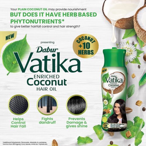 dabur vatika enriched coconut hair oil coconut with 10 herbs 03
