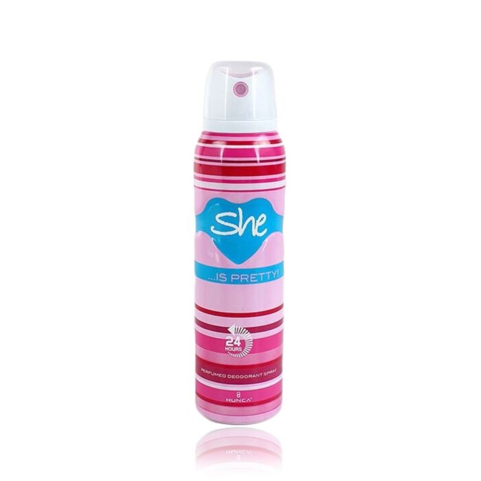 she is pretty 24hours perfumed deodorant spray