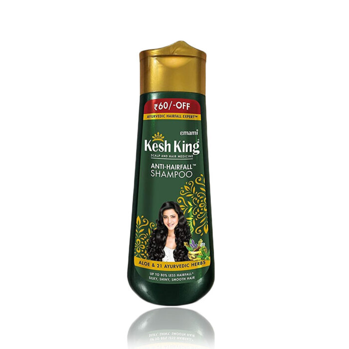 emami kesh king plus herbal hairfall control shampoo with aloe 21 effective herbs