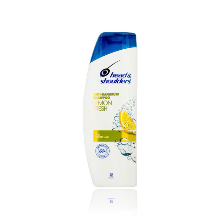 head shoulders lemon fresh anti dandruff shampoo for greasy hair