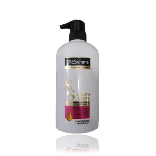 tresemme ss smooth shine with shea butter oil and vitamin h conditioner
