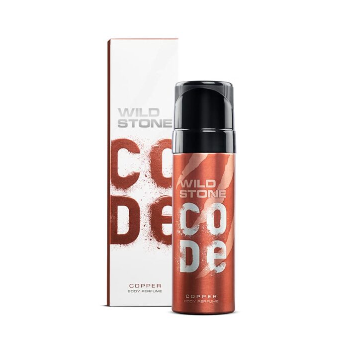 wild stone code copper no gas body perfume