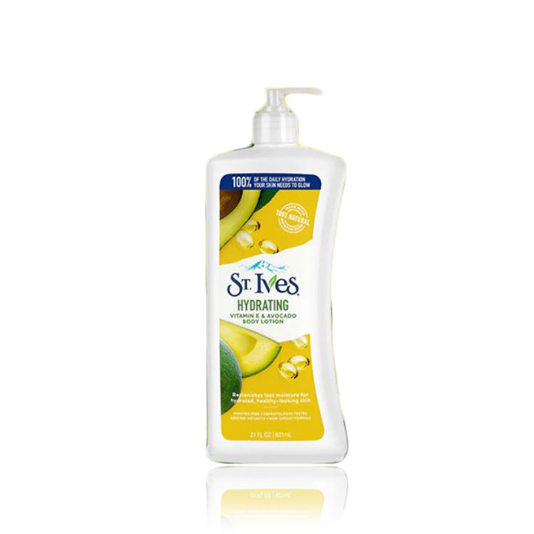 st ives hydrating vitamin e avocado body lotion