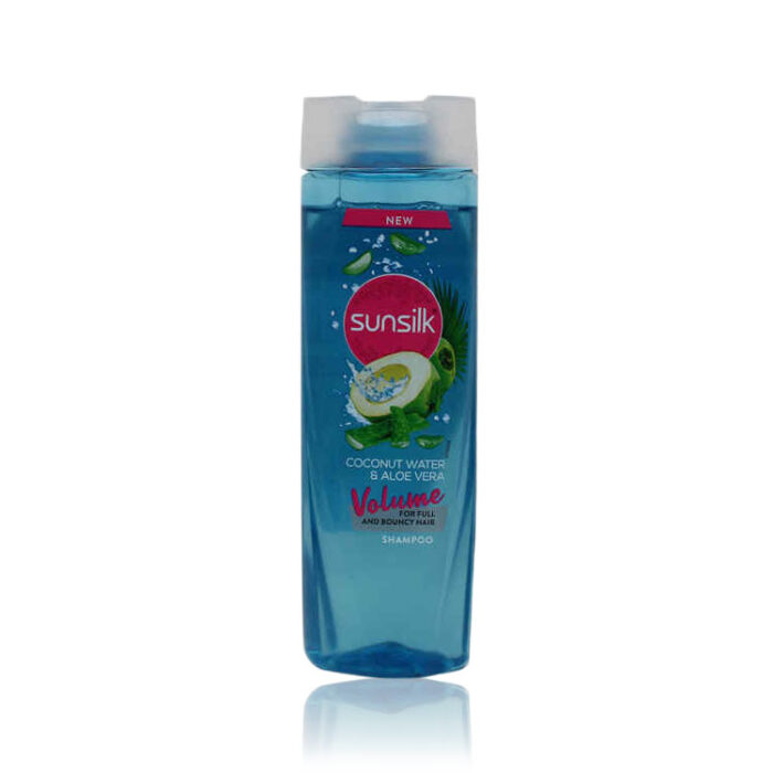 sunsilk coconut aloe vera volume for full and bouncy hair shampoo