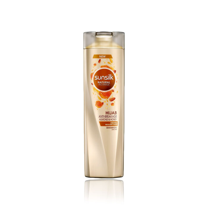 sunsilk natural recharge hijab anti breakage with almond honey shampoo