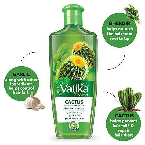dabur vatika natural cactus hair fall control enriched hair oil 03