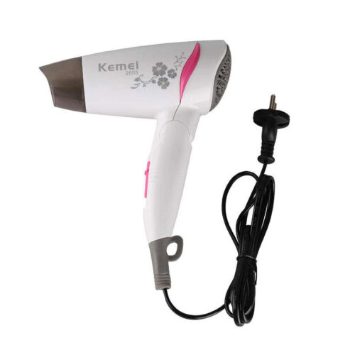 kemei km 2605 small household mini hair dryer