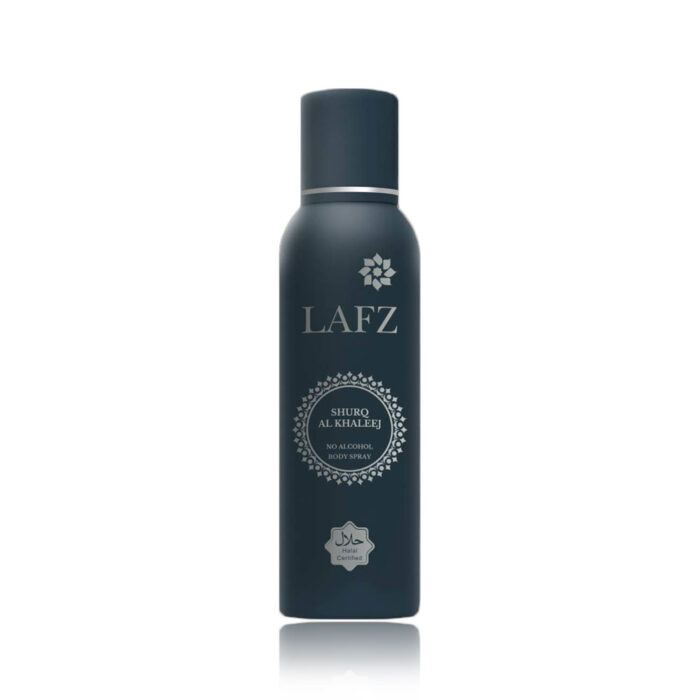 lafz shurq al khaleej no alcohol body spray