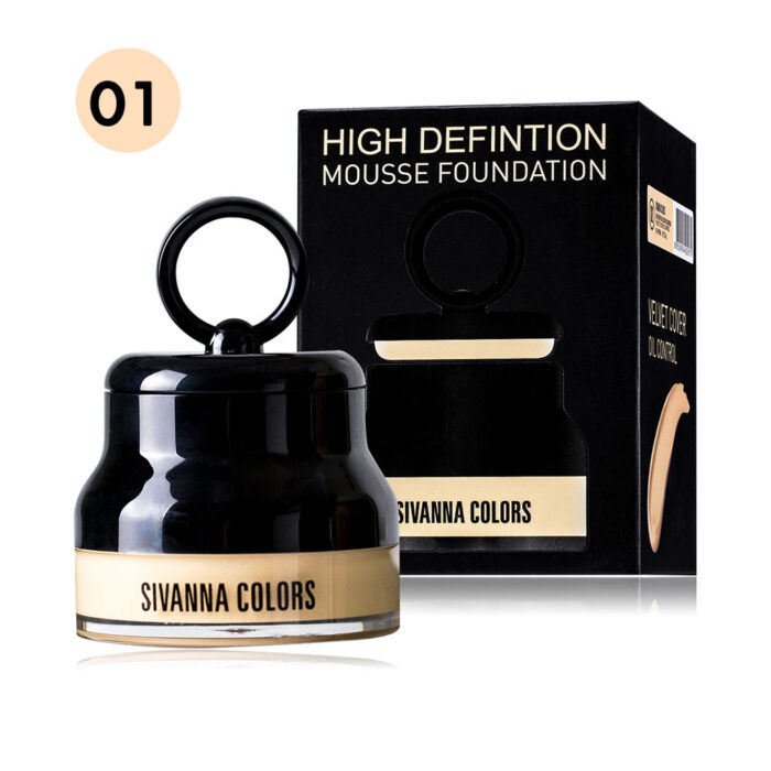 sivanna colors high defination mousse foundation shade no 01