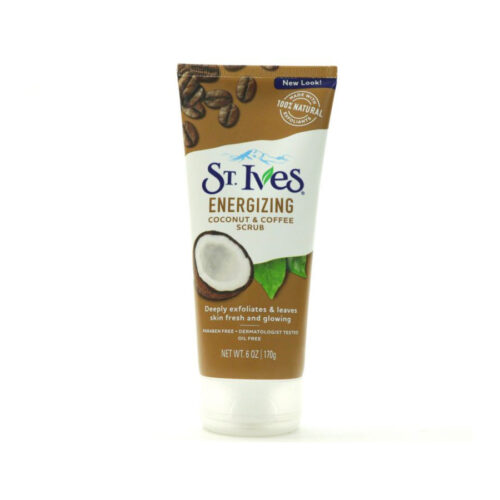 st ives energizing coconut coffee scrub oil free paraben free 01
