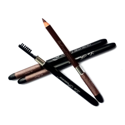 la femme colors story waterproof brown color eyebrow pen 1