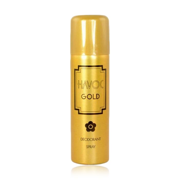 havoc gold deodorant body spray