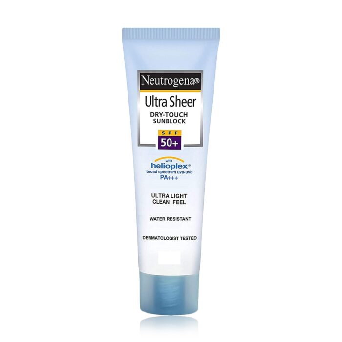 neutrogena ultra sheer dry touch spf 50 helioplex pa sunblock