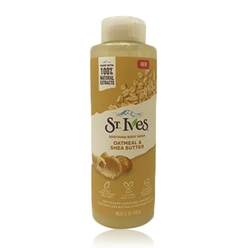 st lives soothing otameal shea butter with natural extracts body wash