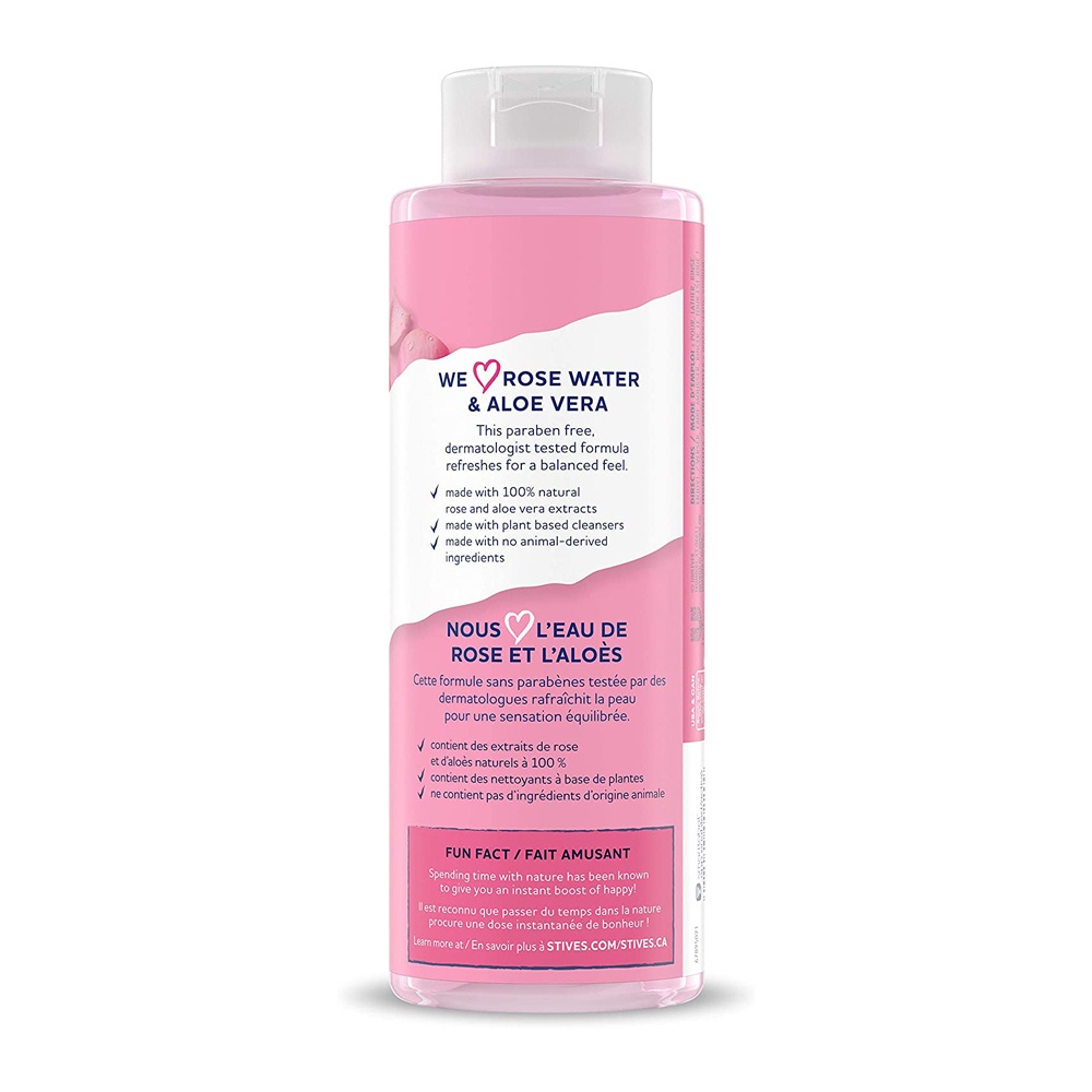 st lves refreshing body wash rose water aloe vera 03