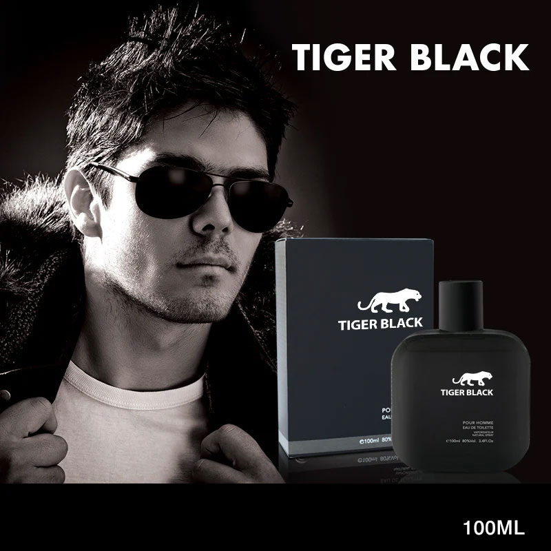 Tiger Black Pour Homme Eau De Toilette 1