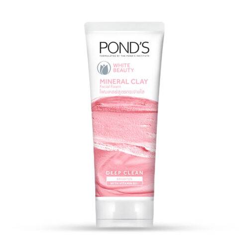 Ponds White Beauty Mineral Clay Facial Foam
