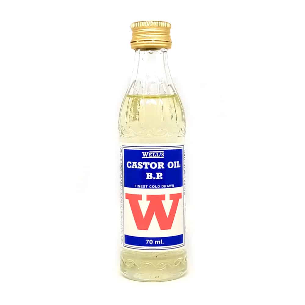 Well's Castor Oil Bp Finest Cold Drawn 70ml