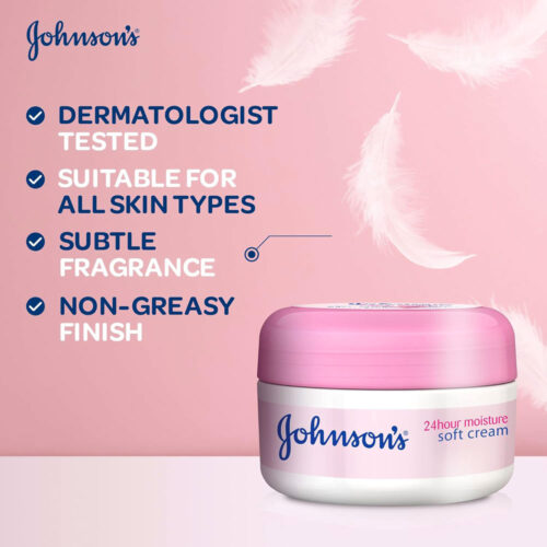 Johnsons 24hour Moisture Soft Cream Dubai 6