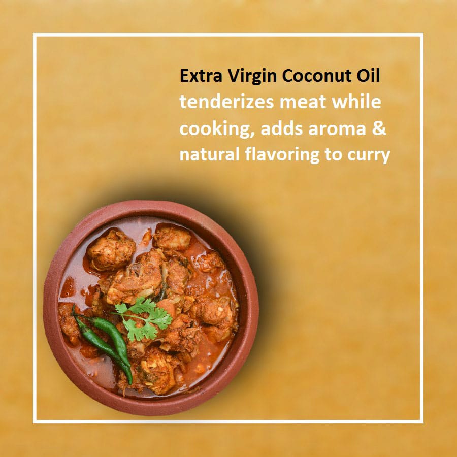 Raw Ceylon Coconut Oil With Premium Organic Extra Virgin 500ml 11