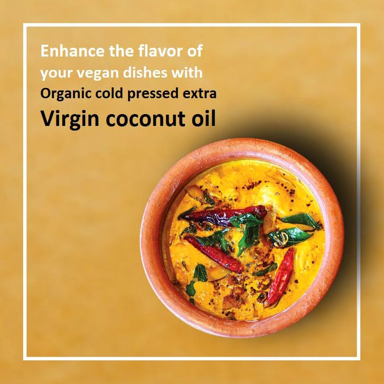 Raw Ceylon Coconut Oil With Premium Organic Extra Virgin 500ml 13