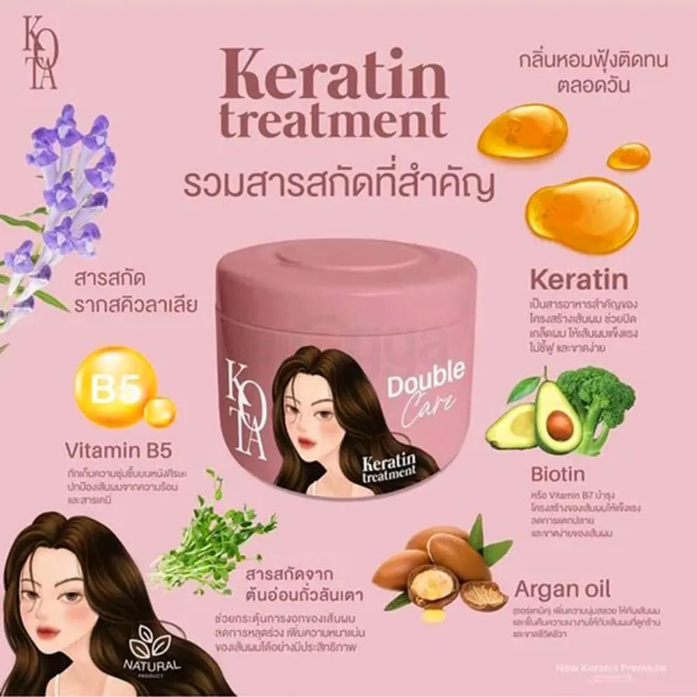 Kota Double Care Keratin Hair Treatment 9