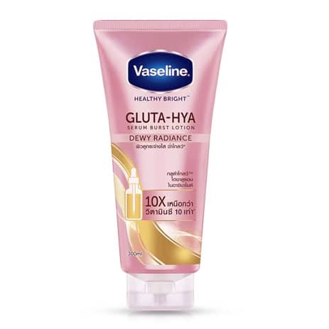 Vaseline Healthy Bright Gluta Hya Serum Burst Lotion Dewy Radiance 300ml
