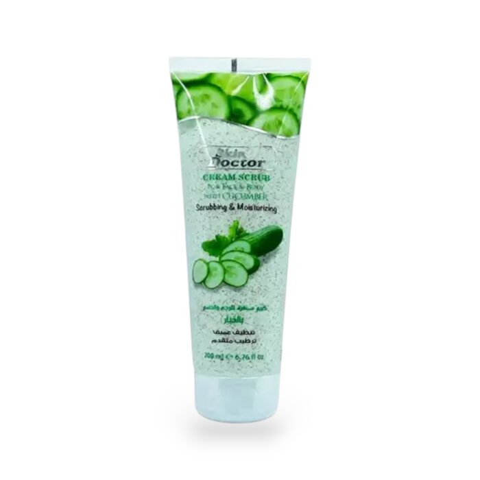 Skin Doctor Cream Scrub For Face Body With Cucumber Scrubbing Moisturizing.jpg 1