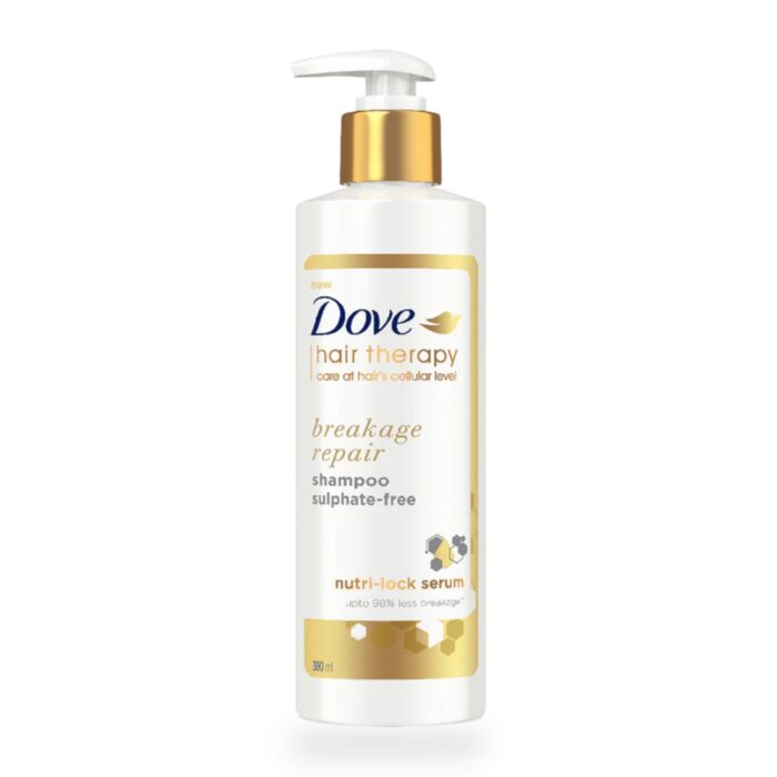Dove Hair Therapy Care At Hair Cellular Level Breakage Repair Shampoo Sulphate Free Nutri Lock Serum.jpg 7