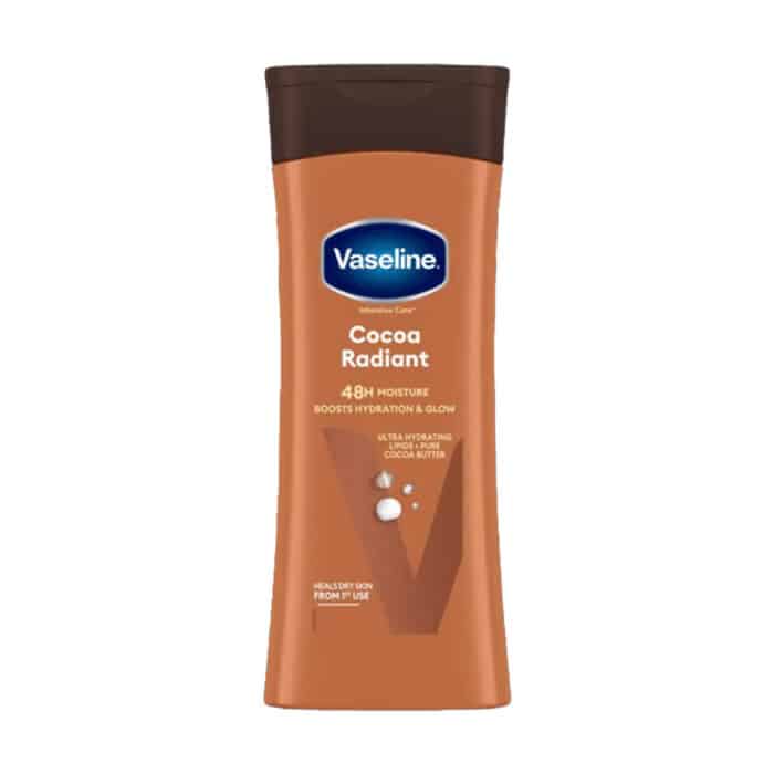 Vaseline Cocoa Radiant 48h Moisture Boosts Hydration&glow