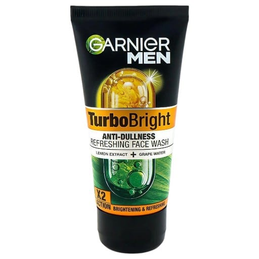 Garnier Men Turbobright Anti Dullness Refreshing Face Wash