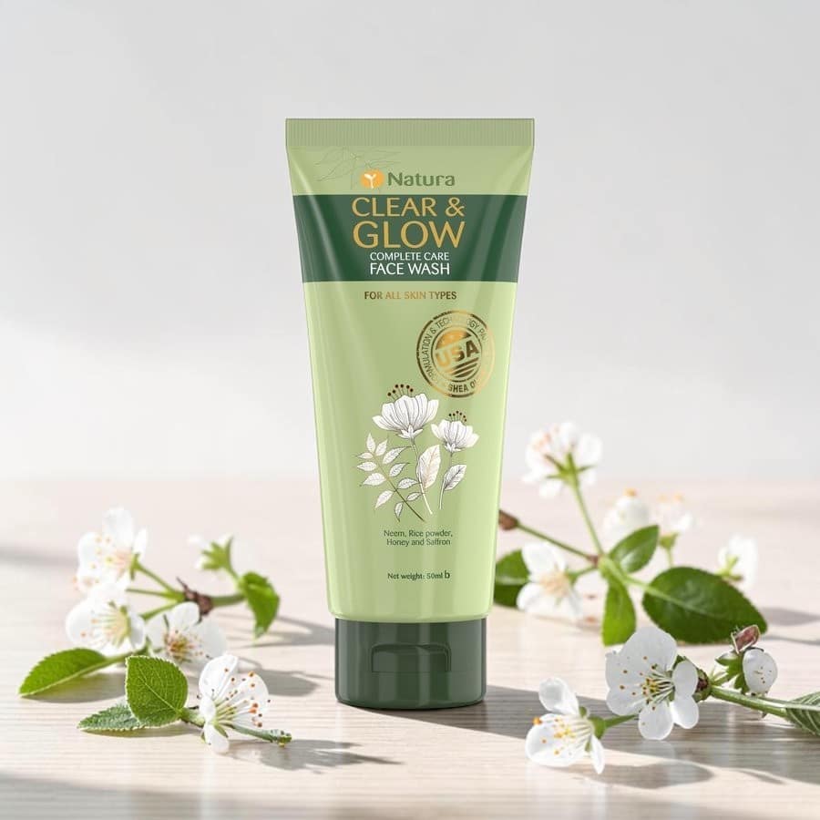 Natura Clear & Glow Compleate Care Face Wash.jpg 1