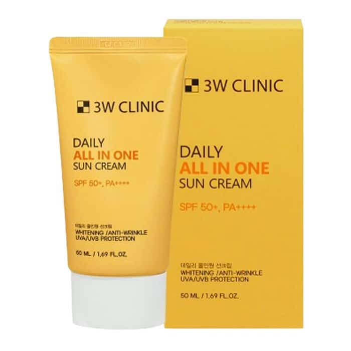 3w Clinic Daily All In One Sun Cream Spf50+ Pa++++