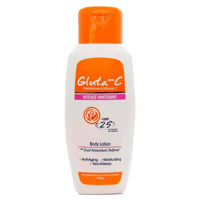 Gluta C Glutathione $ Vitamin C Intense Whitening +spf25 Body Lotion