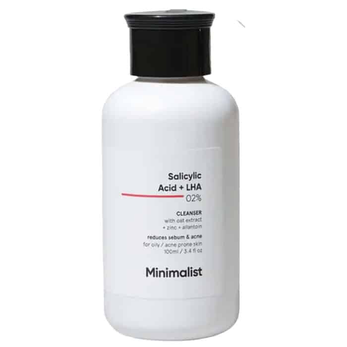 Minimalist Salicylic Acid +lha 02% Cleanser