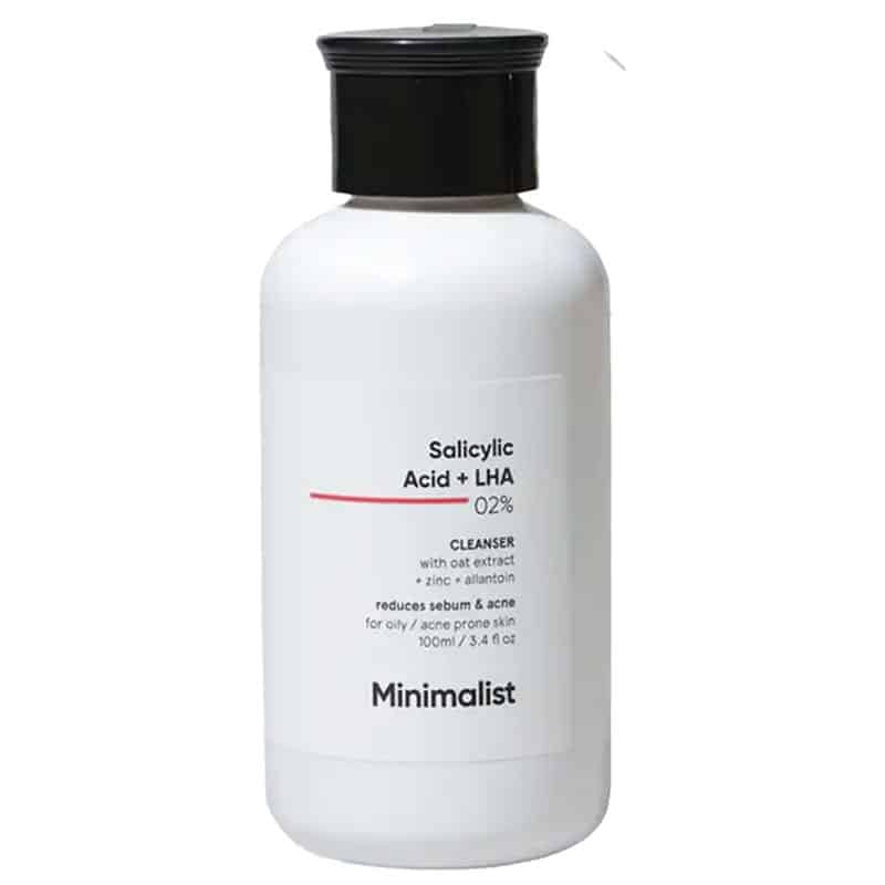 Minimalist Salicylic Acid +lha 02% Cleanser