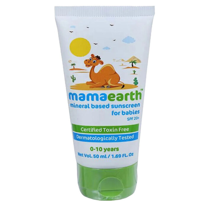 Mamaearth Skin Care Mineral Based Sunscreen Cream For Babies 50ml 88