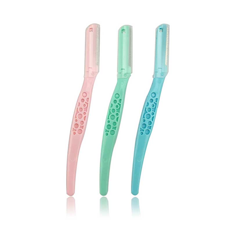 Qianlili Double Decoration Eyebrow Razor 3pcs 2